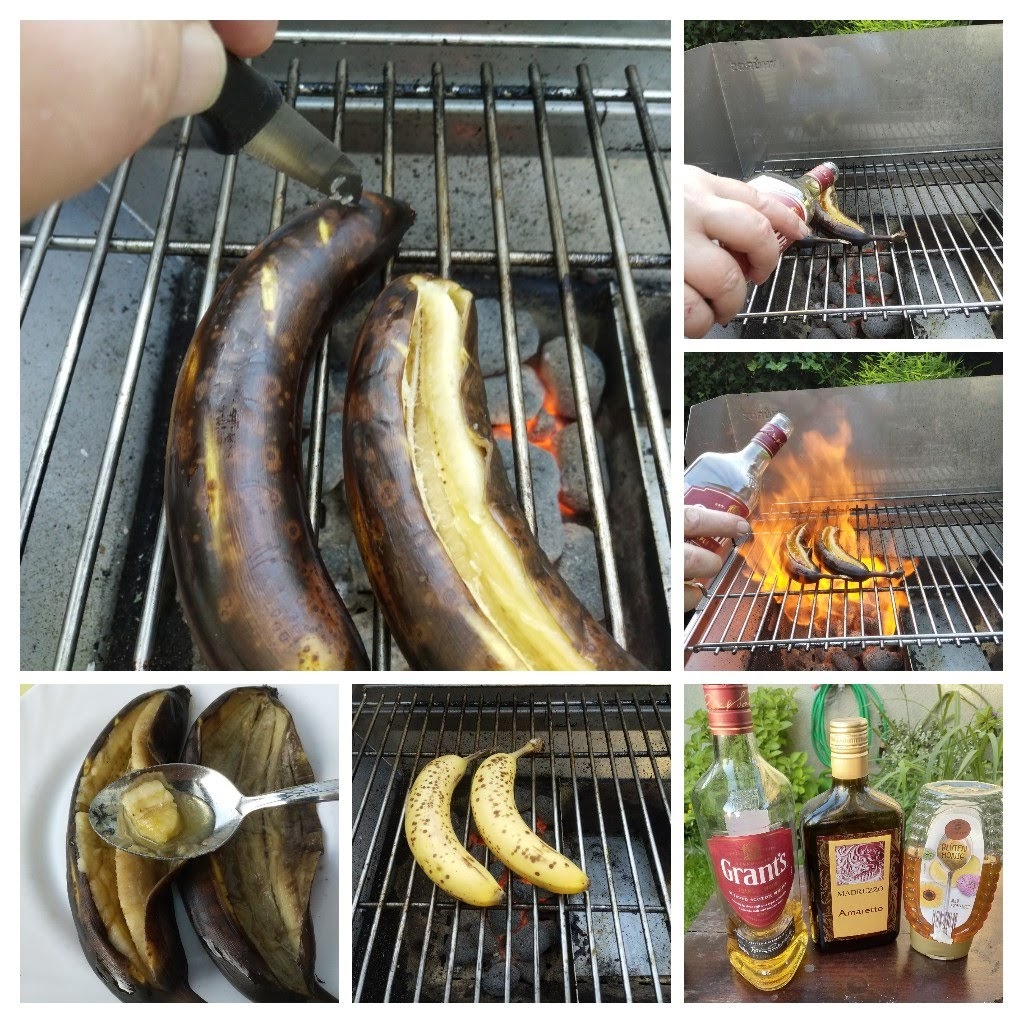 Banane Gegrillt